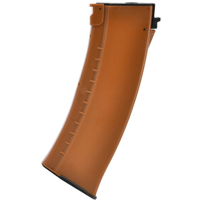 LCT 130Rd Polymer AK Series AEG Mid-Cap Magazine, Orange
