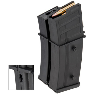 Sentinel Gears 1000Rd Electric Auto-Winding Dual Magazine for R36 AEGs, Black