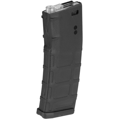 Sentinel Gears 330Rd Waffled Polymer M4/M16 High Capacity AEG Magazine, Black
