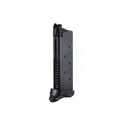 Double Bell 18Rd Metal AM45 Gas Blowback Magazine, Black