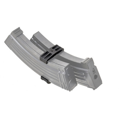 LCT Aluminum Double Magazine Coupler for LCT PK-107/PK-121/PK-248 Magazines, Black