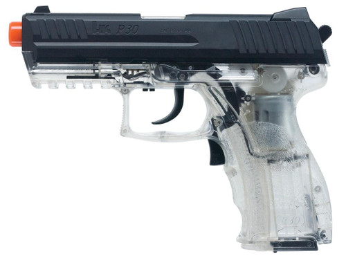 HK P30 Electric Blowback Airsoft Pistol, Clear