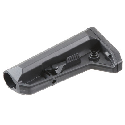 Lancer Tactical Adjustable NSR AEG Rifle Stock Without Buffer Tube, Black