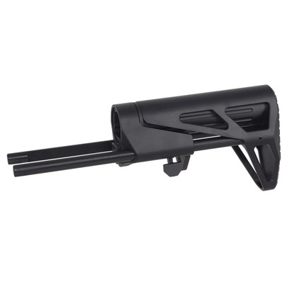 Atlas Custom Works MDX Retractable CQB Stock for M4 AEG Rifles, Black