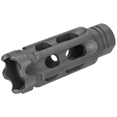 Atlas Custom Works Aluminum 2.75" Mini Talon Breacher Muzzle Brake Airsoft Flash Hider, Black