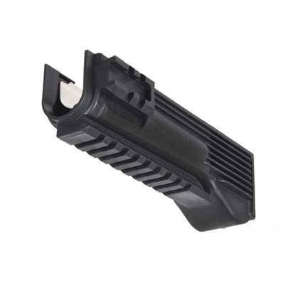 LCT AK-9 6.5" Polymer Tactical Lower Handguard for LCT AK Series AEGs, Black