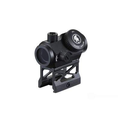 Lancer Tactical Micro Red Dot Sight w/ Riser Mount, Black