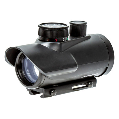 Lancer Tactical Red/Green/Blue Dot Reflex Sight, Black