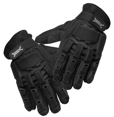 HK Army BSX Full Finger Gloves, Black