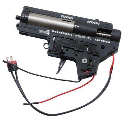 Lancer Tactical Gen 4 M4 AEG Gearbox Assembly w/ Nebula II ETU System, Black