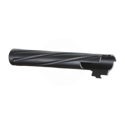 Golden Eagle Aluminum Spiral Outer Barrel for Tokyo Marui 5.1 Hi-Capas, Black