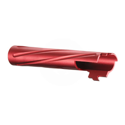 Golden Eagle Aluminum Spiral Outer Barrel for Tokyo Marui 4.3 Hi-Capa, Red