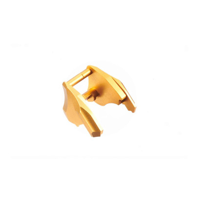 Atlas Custom Works Aluminum Ambidextrous Thumb Safety for Marui Hi-Capa GBB Pistol, Gold