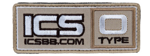 ICS Tan Blood Type Patch 1.5x4 - Type O
