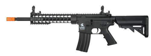 Lancer Tactical M4 10 Keymod AEG, Low FPS Version, Black Lancer Tactical M4 10 Keymod AEG, Low FPS Version, Black