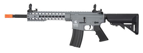 Lancer Tactical 10 Gen 2 Keymod AEG Airsoft Rifle, Grey Lancer Tactical 10 Gen 2 Keymod AEG Airsoft Rifle, Grey