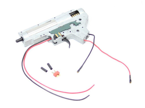DeepFire Complete M100 Front Wired Gearbox With Full Titanium Standard Torque Gear Set For M4 Airsoft AEG DeepFire Complete M100 Front Wired Gearbox With Full Titanium Standard Torque Gear Set For M4 Airsoft AEG