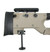 WELL L96 Airsoft Spring Sniper Rifle with Folding Stock, Scope, Bipod, and Monopod - FDE/Tan