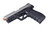 Taurus 24/7 G2 Metal Blowback Airsoft Pistol, Silver/Black
