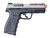 Taurus 24/7 G2 Metal Blowback Airsoft Pistol, Silver/Black