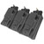 Condor MOLLE Triple Kangaroo Mag Pouch, Black
