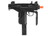Mini Uzi Spring Airsoft Gun, Black