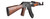 LCK47 Full Metal AK47 Airsoft Rifle w/ Real Wood Stock and Grips