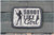 AMS Shoot Like A Girl Patch, Hi-Fidelity Patch Series, Gray