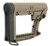 G-Force Adjustable Stock w/ Cheek plate for Carbine Airsoft Rifles, Tan