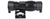 Lancer Tactical 1-3X Adjustable Magnifier w/ Picatinny Mount, Black