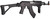 Lancer Tactical CM028U AK-47 Tactical Full Metal AEG Folding Stock Airsoft Rifle by CYMA