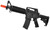 WE-Tech Full Metal M4 CQB Open Bolt Gas Blowback Airsoft Rifle, Black