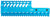 Helix Axem 9” KV Vector Rail System, Light Blue 