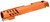 Airsoft Masterpiece Hi-Capa 5.1 / 1911 Custom Saber Slide, Orange