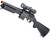 Double Eagle M47 Airsoft Spring Shotgun w/ Full Stock and Detachable Magazine, Black