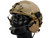 Earmor M32H MOD3 Tactical Communication Hearing Protector for ARC FAST MT Helmets, Coyote Brown