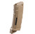 Lancer Tactical 130 Round High Speed Mid-Cap M4 Airsoft Magazine, Tan, 5 Pack