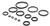 PolarStar Complete O-Ring Set, Fusion Engine, Black