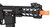 Lancer Tactical Enforcer Hybrid Gen 2 Battle Hawk 7" Rail AEG Airsoft Rifle, Black