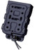 Laylax M4/M16 Hard Shell Bite Quick Magazine Holder, Black