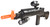 AGM M14 SoCom Spring Airsoft Rifle w/ Red Dot Scope and Flashlight, Black