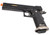 WE-Tech Hi-Capa 6 IREX Competition Full Auto Gas Blowback Airsoft Pistol, Black/Gold Barrel