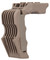 Lancer Tactical Magwell Grip For M-Lok System, Tan