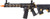 Lancer Tactical Low FPS Enforcer Blackbird Skeleton Airsoft AEG Rifle, Black/Gold