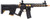 Lancer Tactical Low FPS Enforcer Blackbird Skeleton Airsoft AEG Rifle, Black/Gold