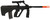 Army Armament Polymer AUG AEG Airsoft Rifle w/ Scope, Black