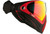 Dye i4 Pro Airsoft Full Face Mask w/ Meltdown Thermal Lens, Black/Red