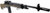 AGM MP008 M14 AEG Airsoft Rifle w/ Battery and Charger, Brown