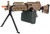 AandK MK46 M249 Saw Light Machine Airsoft Rifle, Tan