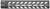 PTS Fortis Rev II 12 M-Lok Free Float Rail System, Black